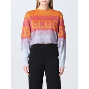 NWT GCDS Multicolor Degradé Sweater Shimmery Distressed Size Medium M NEW